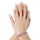 Bracelet Mixte Argent 925 Mousqueton Pivotant et Lien en Paracorde