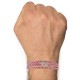 Bracelet Mixte Argent 925 Mousqueton Pivotant et Lien en Paracorde