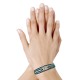 Bracelet Mixte Argent 925 Mousqueton Pivotant et Lien en Paracorde
