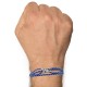 Bracelet Mixte Argent 925 Mousqueton Pivotant et Lien en Paracorde