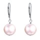 Boucles d'Oreilles Dormeuse Argent 925 et Perle de Culture
