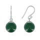 Boucles d'Oreilles Argent 925 Billes d'Agate - Classics