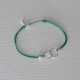 Bracelet Lien Argent 925 Anneaux Toi et Moi - Classics