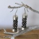 Boucles d'Oreilles Argent 925 Torsade de Perles de Culture - Classics