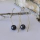 Boucles d'Oreilles Plaqué Or et Perle de Culture 11 mm - Classics
