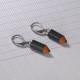 Boucles d'Oreilles Acier Inoxydable Dormeuse Petit Crayon