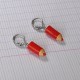 Boucles d'Oreilles Acier Inoxydable Dormeuse Petit Crayon
