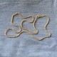 Collier Plaqué Or Mailles Corde 1,75mm