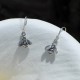 Boucles d'Oreilles Argent 925 Abeille