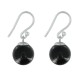 Boucles d'Oreilles Argent 925 Billes d'Agate - Classics