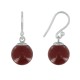 Boucles d'Oreilles Argent 925 Billes d'Agate - Classics