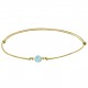 Bracelet Lien Petite Perle de Larimar