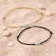 Bracelet Lien Petite Perle de Larimar