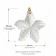 Pendentif Étoile de Mer en Nacre Naturelle 25 mm pour Femme