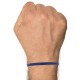Bracelet Homme Cuir Simple Fermoir Acier Inoxydable - 19cm