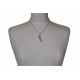 Collier Argent et Trois Billes Argent 925