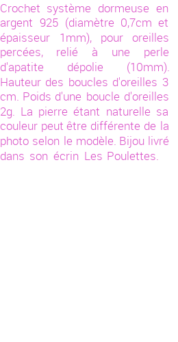 Drôle de créations de Bijoux Fantaisie, c'est un design inattendu que nous réservait Stephanie Ducauroix. Créé avec passion, ces Bijoux Fantaisie en Argent sauront combler chaque Femme amateur de bijoux et accessoires originaux. Il en reste 2 exemplaires, commandez rapidement. Le bijou vous sera expédié directement du site www.lespoulettes-bijoux.fr.