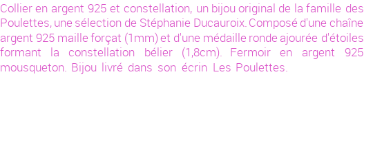 Drôle de créations de Bijoux Fantaisie, c'est un design inattendu que nous réservait Stephanie Ducauroix. Créé avec passion, ces Bijoux Fantaisie en Argent sauront combler chaque Femme amateur de bijoux et accessoires originaux. Il en reste 18 exemplaires, commandez rapidement. Le bijou vous sera expédié directement du site www.lespoulettes-bijoux.fr, dans son écrin bleu turquoise original.