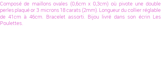 Drôle de créations de Bijoux Fantaisie, c'est un design inattendu que nous réservait Stephanie Ducauroix. Créé avec passion, ces Bijoux Fantaisie en Plaqué Or sauront combler chaque Femme amateur de bijoux et accessoires originaux. Il en reste 1 exemplaire, commandez rapidement. Le bijou vous sera expédié directement du site www.lespoulettes-bijoux.fr, dans son écrin bleu turquoise original.