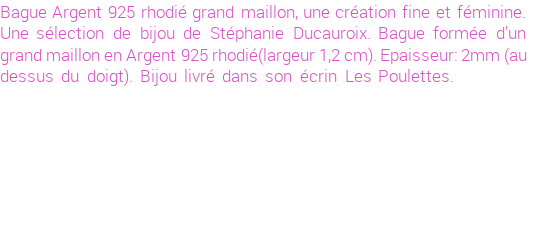 Drôle de créations de Bijoux Fantaisie, c'est un design inattendu que nous réservait Stephanie Ducauroix. Créé avec passion, ces Bijoux Fantaisie en Argent sauront combler chaque Femme amateur de bijoux et accessoires originaux. Il en reste 7 exemplaires, commandez rapidement. Le bijou vous sera expédié directement du site www.lespoulettes-bijoux.fr, dans son écrin bleu turquoise original.