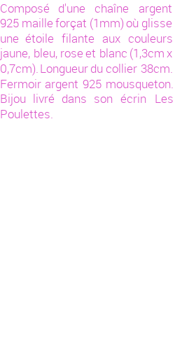 Drôle de créations de Bijoux Fantaisie, c'est un design inattendu que nous réservait Stephanie Ducauroix. Créé avec passion, ces Bijoux Fantaisie en Argent sauront combler chaque Femme amateur de bijoux et accessoires originaux. Il en reste 2 exemplaires, commandez rapidement. Le bijou vous sera expédié directement du site www.lespoulettes-bijoux.fr.