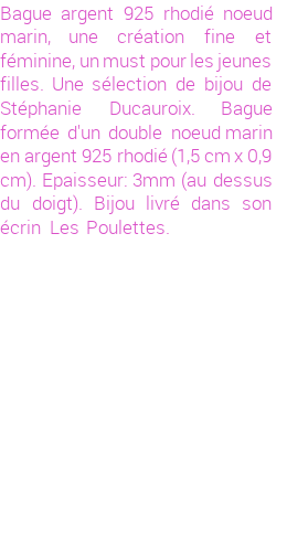Drôle de créations de Bijoux Fantaisie, c'est un design inattendu que nous réservait Stephanie Ducauroix. Créé avec passion, ces Bijoux Fantaisie en Argent sauront combler chaque Femme amateur de bijoux et accessoires originaux. Il en reste 1 exemplaire, commandez rapidement. Le bijou vous sera expédié directement du site www.lespoulettes-bijoux.fr, dans son écrin bleu turquoise original.