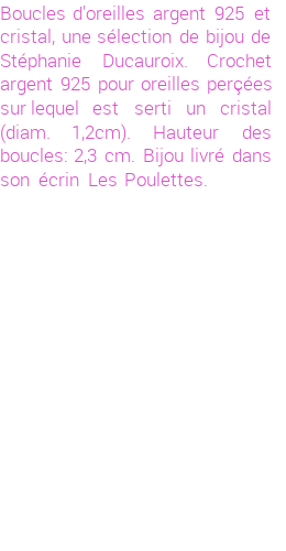 Drôle de créations de Bijoux Fantaisie, c'est un design inattendu que nous réservait Stephanie Ducauroix. Créé avec passion, ces Bijoux Fantaisie en Verre sauront combler chaque Femme amateur de bijoux et accessoires originaux. Il en reste 1 exemplaire, commandez rapidement. Le bijou vous sera expédié directement du site www.lespoulettes-bijoux.fr, dans son écrin bleu turquoise original.
