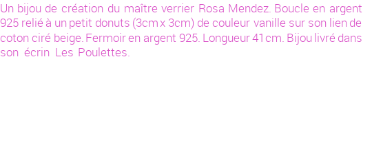 Drôle de créations de Bijoux Fantaisie, c'est un design inattendu que nous réservait Rosa Mendez. Créé avec passion, ces Bijoux Fantaisie en Verre sauront combler chaque Femme amateur de bijoux et accessoires originaux. Il en reste 2 exemplaires, commandez rapidement. Le bijou vous sera expédié directement du site www.lespoulettes-bijoux.fr, dans son écrin bleu turquoise original.