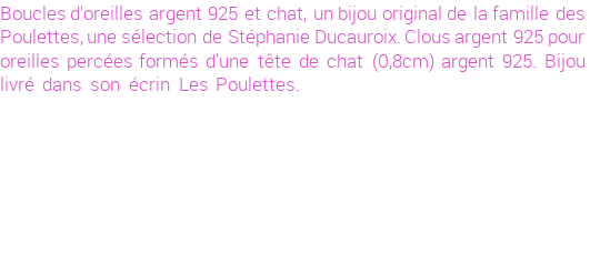 Drôle de créations de Bijoux Fantaisie, c'est un design inattendu que nous réservait Stephanie Ducauroix. Créé avec passion, ces Bijoux Fantaisie en Argent sauront combler chaque Femme amateur de bijoux et accessoires originaux. Il en reste 2 exemplaires, commandez rapidement. Le bijou vous sera expédié directement du site www.lespoulettes-bijoux.fr, dans son écrin bleu turquoise original.