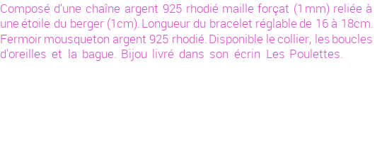 Drôle de créations de Bijoux Fantaisie, c'est un design inattendu que nous réservait Stephanie Ducauroix. Créé avec passion, ces Bijoux Fantaisie en Argent sauront combler chaque Femme amateur de bijoux et accessoires originaux. Il en reste 17 exemplaires, commandez rapidement. Le bijou vous sera expédié directement du site www.lespoulettes-bijoux.fr.