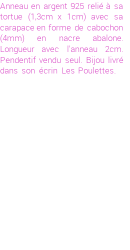 Drôle de créations de Bijoux Fantaisie, c'est un design inattendu que nous réservait Stephanie Ducauroix. Créé avec passion, ces Bijoux Fantaisie en Argent sauront combler chaque Femme amateur de bijoux et accessoires originaux. De couleur Vert, il possède les dimensions suivantes. Longueur de 20mm. Largeur de 10mm. Diamètre de 4mm. Il en reste 3 exemplaires, commandez rapidement. Le bijou vous sera expédié directement du site www.lespoulettes-bijoux.fr.