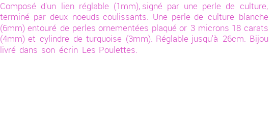 Drôle de créations de Bijoux Fantaisie, c'est un design inattendu que nous réservait Stephanie Ducauroix. Créé avec passion, ces Bijoux Fantaisie en Perles de Culture sauront combler chaque Femme amateur de bijoux et accessoires originaux. Il en reste 5 exemplaires, commandez rapidement. Le bijou vous sera expédié directement du site www.lespoulettes-bijoux.fr.