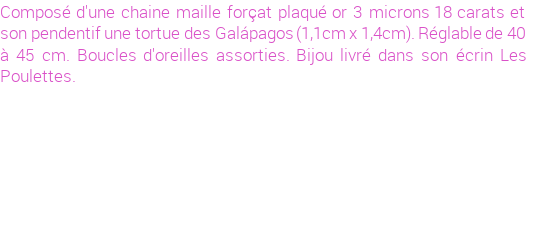 Drôle de créations de Bijoux Fantaisie, c'est un design inattendu que nous réservait Stephanie Ducauroix. Créé avec passion, ces Bijoux Fantaisie en Plaqué Or sauront combler chaque Femme amateur de bijoux et accessoires originaux. Il en reste 20 exemplaires, commandez rapidement. Le bijou vous sera expédié directement du site www.lespoulettes-bijoux.fr, dans son écrin bleu turquoise original.