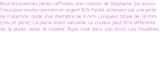 Drôle de créations de Bijoux Fantaisie, c'est un design inattendu que nous réservait Stephanie Ducauroix. Créé avec passion, ces Bijoux Fantaisie en Argent sauront combler chaque Femme amateur de bijoux et accessoires originaux. Il en reste 1 exemplaire, commandez rapidement. Le bijou vous sera expédié directement du site www.lespoulettes-bijoux.fr, dans son écrin bleu turquoise original.