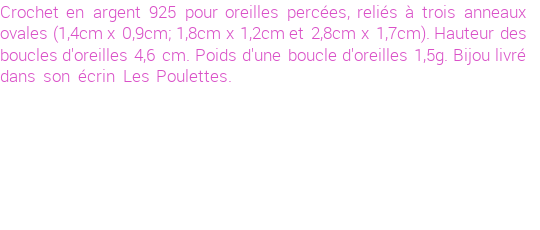 Drôle de créations de Bijoux Fantaisie, c'est un design inattendu que nous réservait Stephanie Ducauroix. Créé avec passion, ces Bijoux Fantaisie en Argent sauront combler chaque Femme amateur de bijoux et accessoires originaux. Il en reste 20 exemplaires, commandez rapidement. Le bijou vous sera expédié directement du site www.lespoulettes-bijoux.fr.