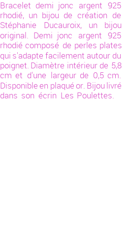 Drôle de créations de Bijoux Fantaisie, c'est un design inattendu que nous réservait Stephanie Ducauroix. Créé avec passion, ces Bijoux Fantaisie en Argent sauront combler chaque Femme amateur de bijoux et accessoires originaux. Il en reste 2 exemplaires, commandez rapidement. Le bijou vous sera expédié directement du site www.lespoulettes-bijoux.fr, dans son écrin bleu turquoise original.