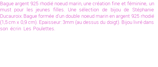 Drôle de créations de Bijoux Fantaisie, c'est un design inattendu que nous réservait Stephanie Ducauroix. Créé avec passion, ces Bijoux Fantaisie en Argent sauront combler chaque Femme amateur de bijoux et accessoires originaux. Il en reste 1 exemplaire, commandez rapidement. Le bijou vous sera expédié directement du site www.lespoulettes-bijoux.fr, dans son écrin bleu turquoise original.