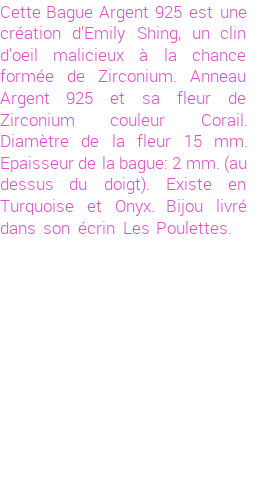 Drôle de créations de Bijoux Fantaisie, c'est un design inattendu que nous réservait Emily Shing. Créé avec passion, ces Bijoux Fantaisie en Pierres Fines sauront combler chaque Femme amateur de bijoux et accessoires originaux. Il en reste 2 exemplaires, commandez rapidement. Le bijou vous sera expédié directement du site www.lespoulettes-bijoux.fr, dans son écrin bleu turquoise original.