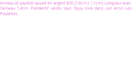 Drôle de créations de Bijoux Fantaisie, c'est un design inattendu que nous réservait Stephanie Ducauroix. Créé avec passion, ces Bijoux Fantaisie en Argent sauront combler chaque Femme amateur de bijoux et accessoires originaux. Il en reste 3 exemplaires, commandez rapidement. Le bijou vous sera expédié directement du site www.lespoulettes-bijoux.fr.