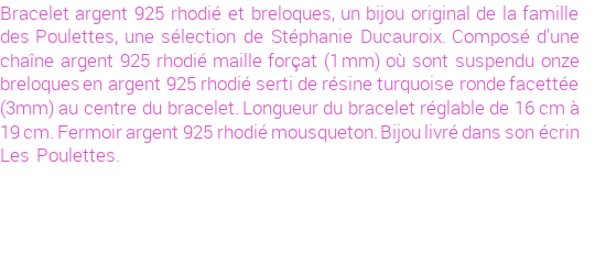Drôle de créations de Bijoux Fantaisie, c'est un design inattendu que nous réservait Stephanie Ducauroix. Créé avec passion, ces Bijoux Fantaisie en Argent sauront combler chaque Femme amateur de bijoux et accessoires originaux. Il en reste 6 exemplaires, commandez rapidement. Le bijou vous sera expédié directement du site www.lespoulettes-bijoux.fr, dans son écrin bleu turquoise original.