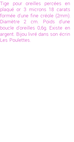 Drôle de créations de Bijoux Fantaisie, c'est un design inattendu que nous réservait Stephanie Ducauroix. Créé avec passion, ces Bijoux Fantaisie en Plaqué Or sauront combler chaque Femme amateur de bijoux et accessoires originaux. Il en reste 3 exemplaires, commandez rapidement. Le bijou vous sera expédié directement du site www.lespoulettes-bijoux.fr.
