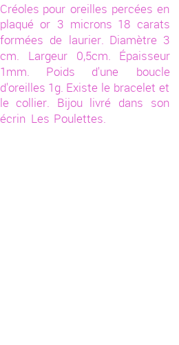 Drôle de créations de Bijoux Fantaisie, c'est un design inattendu que nous réservait Stephanie Ducauroix. Créé avec passion, ces Bijoux Fantaisie en Plaqué Or sauront combler chaque Femme amateur de bijoux et accessoires originaux. Il en reste 4 exemplaires, commandez rapidement. Le bijou vous sera expédié directement du site www.lespoulettes-bijoux.fr.