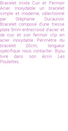 Drôle de créations de Bijoux Fantaisie, c'est un design inattendu que nous réservait Stephanie Ducauroix. Créé avec passion, ces Bijoux Fantaisie en Cuir sauront combler chaque Femme amateur de bijoux et accessoires originaux. Il en reste 10 exemplaires, commandez rapidement. Le bijou vous sera expédié directement du site www.lespoulettes-bijoux.fr, dans son écrin bleu turquoise original.