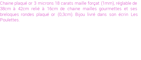 Drôle de créations de Bijoux Fantaisie, c'est un design inattendu que nous réservait Stephanie Ducauroix. Créé avec passion, ces Bijoux Fantaisie en Plaqué Or sauront combler chaque Femme amateur de bijoux et accessoires originaux. Il en reste 2 exemplaires, commandez rapidement. Le bijou vous sera expédié directement du site www.lespoulettes-bijoux.fr.