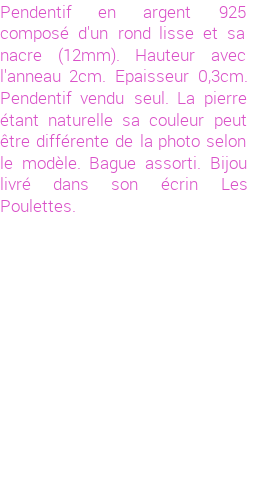 Drôle de créations de Bijoux Fantaisie, c'est un design inattendu que nous réservait Stephanie Ducauroix. Créé avec passion, ces Bijoux Fantaisie en Argent sauront combler chaque Femme amateur de bijoux et accessoires originaux. Il en reste 2 exemplaires, commandez rapidement. Le bijou vous sera expédié directement du site www.lespoulettes-bijoux.fr.