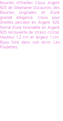 Drôle de créations de Bijoux Fantaisie, c'est un design inattendu que nous réservait Stephanie Ducauroix. Créé avec passion, ces Bijoux Fantaisie en Argent sauront combler chaque Femme amateur de bijoux et accessoires originaux. Il en reste 2 exemplaires, commandez rapidement. Le bijou vous sera expédié directement du site www.lespoulettes-bijoux.fr, dans son écrin bleu turquoise original.