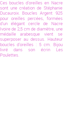 Drôle de créations de Bijoux Fantaisie, c'est un design inattendu que nous réservait Stephanie Ducauroix. Créé avec passion, ces Bijoux Fantaisie en Nacre sauront combler chaque Femme amateur de bijoux et accessoires originaux. Il en reste 5 exemplaires, commandez rapidement. Le bijou vous sera expédié directement du site www.lespoulettes-bijoux.fr, dans son écrin bleu turquoise original.