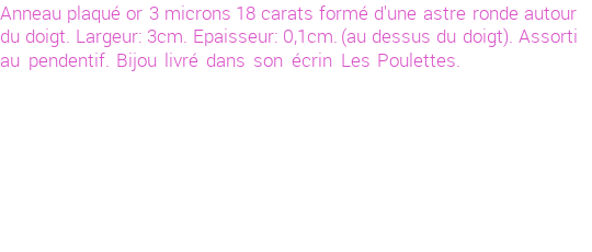 Drôle de créations de Bijoux Fantaisie, c'est un design inattendu que nous réservait Stephanie Ducauroix. Créé avec passion, ces Bijoux Fantaisie en Plaqué Or sauront combler chaque Femme amateur de bijoux et accessoires originaux. Il en reste 1 exemplaire, commandez rapidement. Le bijou vous sera expédié directement du site www.lespoulettes-bijoux.fr, dans son écrin bleu turquoise original.