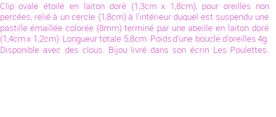 Drôle de créations de Bijoux Fantaisie, c'est un design inattendu que nous réservait Stephanie Ducauroix. Créé avec passion, ces Bijoux Fantaisie en  sauront combler chaque Femme amateur de bijoux et accessoires originaux. De couleur Multicolore, il possède les dimensions suivantes. Longueur de 58mm. Largeur de 12mm. Diamètre de 8mm. Il en reste 14 exemplaires, commandez rapidement. Le bijou vous sera expédié directement du site www.lespoulettes-bijoux.fr.