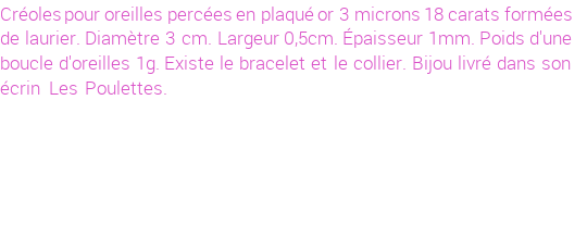 Drôle de créations de Bijoux Fantaisie, c'est un design inattendu que nous réservait Stephanie Ducauroix. Créé avec passion, ces Bijoux Fantaisie en Plaqué Or sauront combler chaque Femme amateur de bijoux et accessoires originaux. Il en reste 4 exemplaires, commandez rapidement. Le bijou vous sera expédié directement du site www.lespoulettes-bijoux.fr.